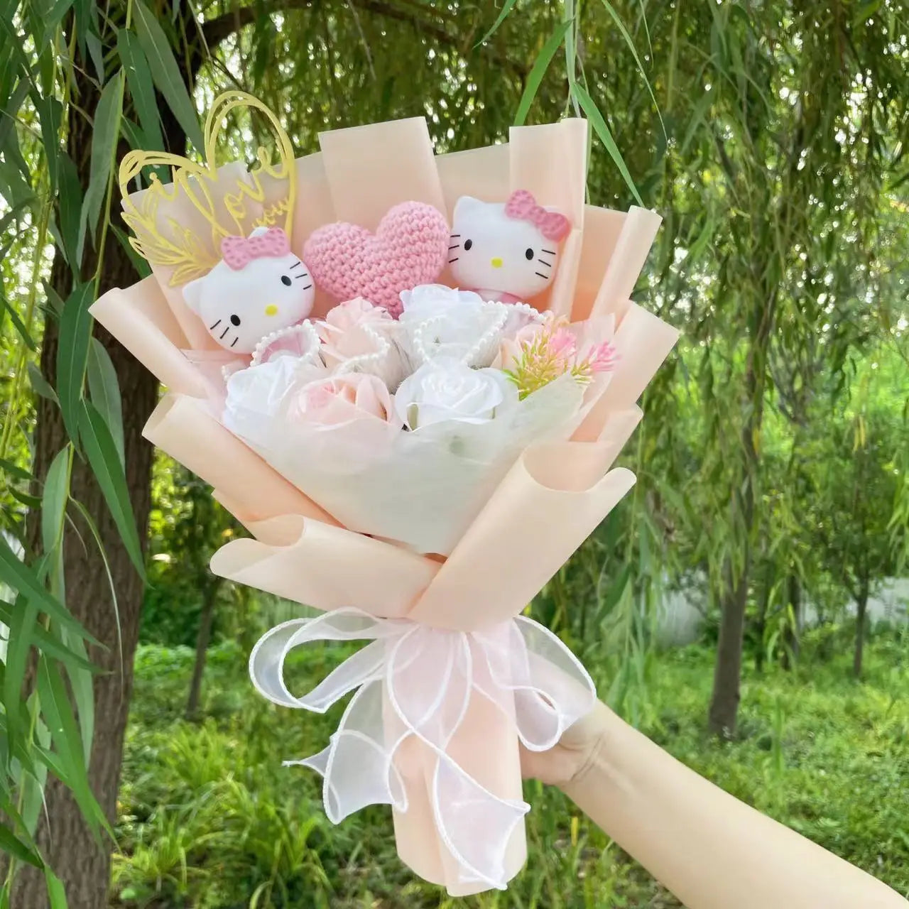 Hello Kitty Flowers Bouquet