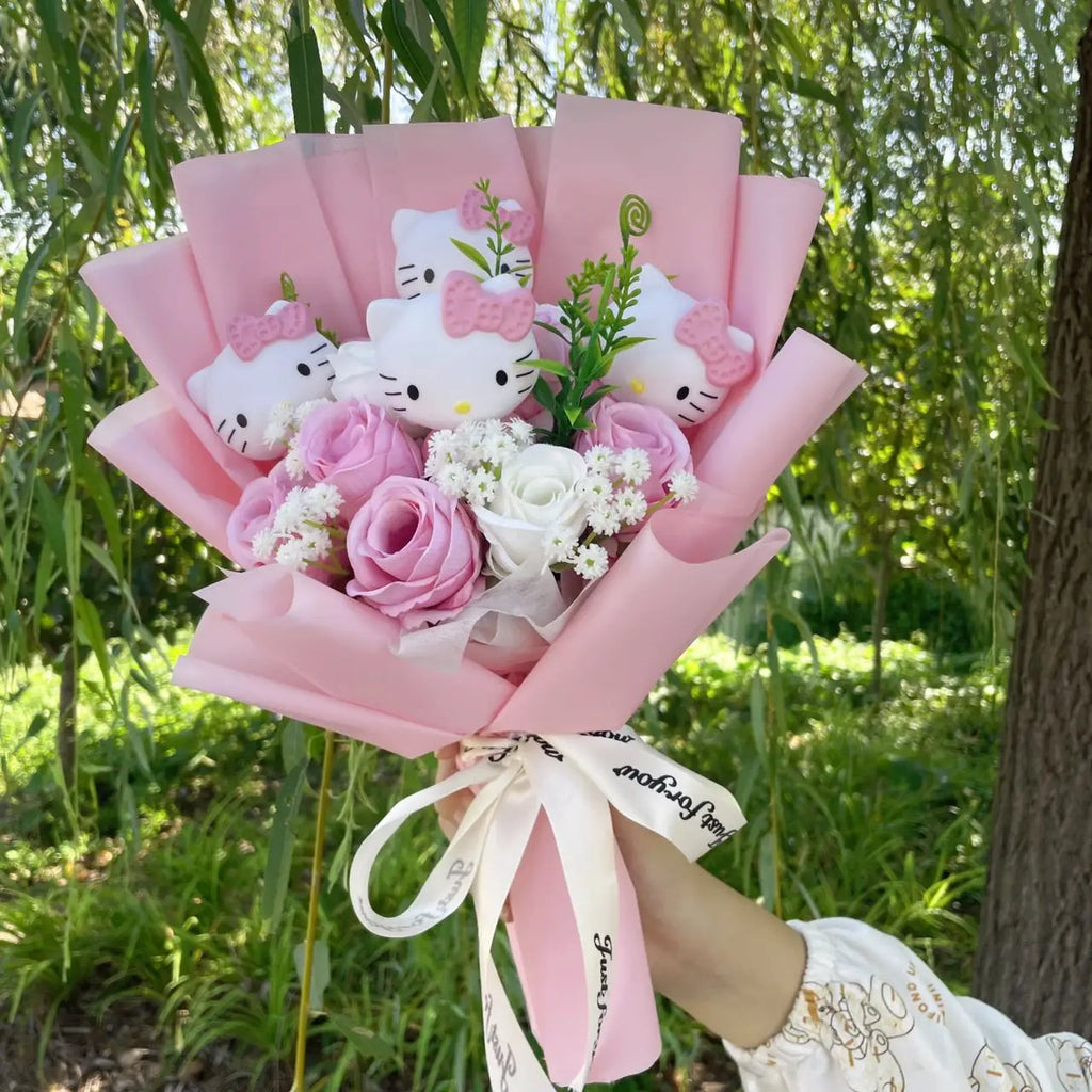 Hello Kitty Flowers Bouquet
