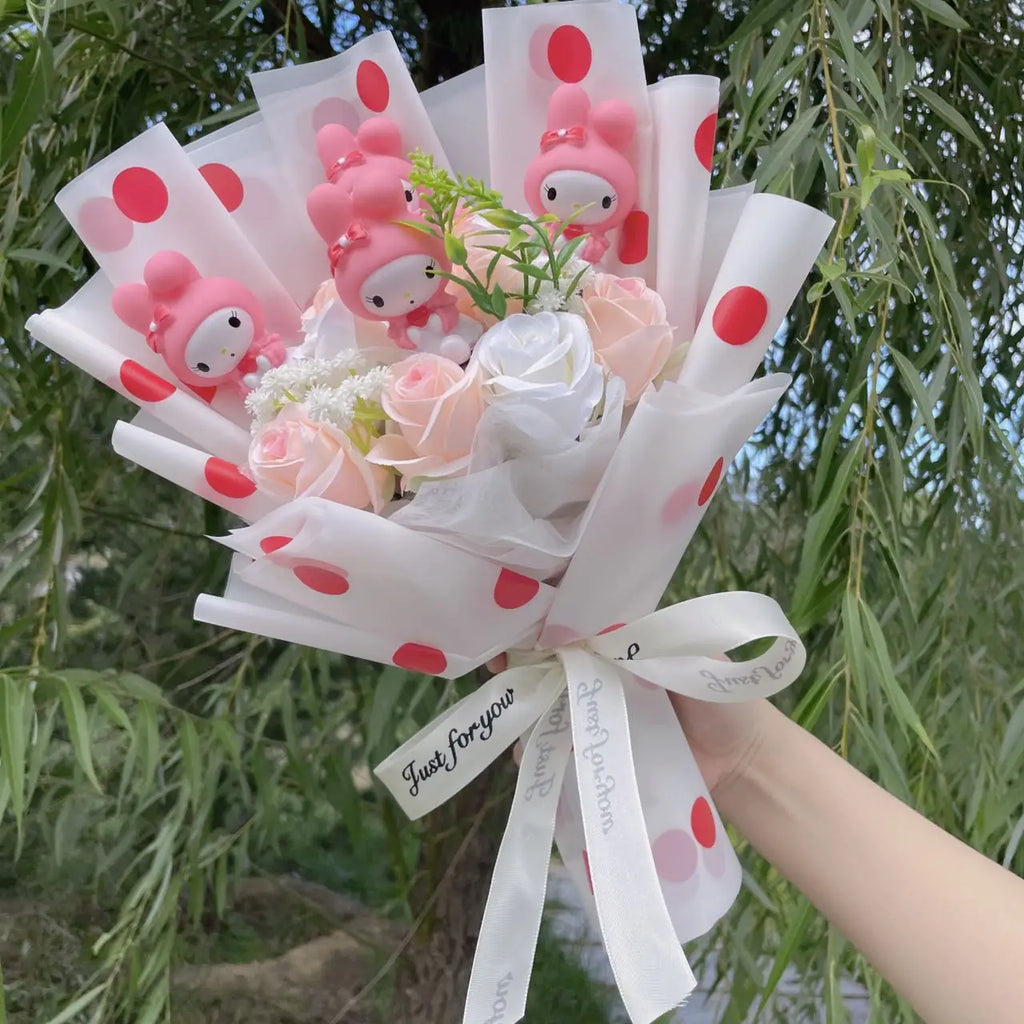 Hello Kitty Flowers Bouquet
