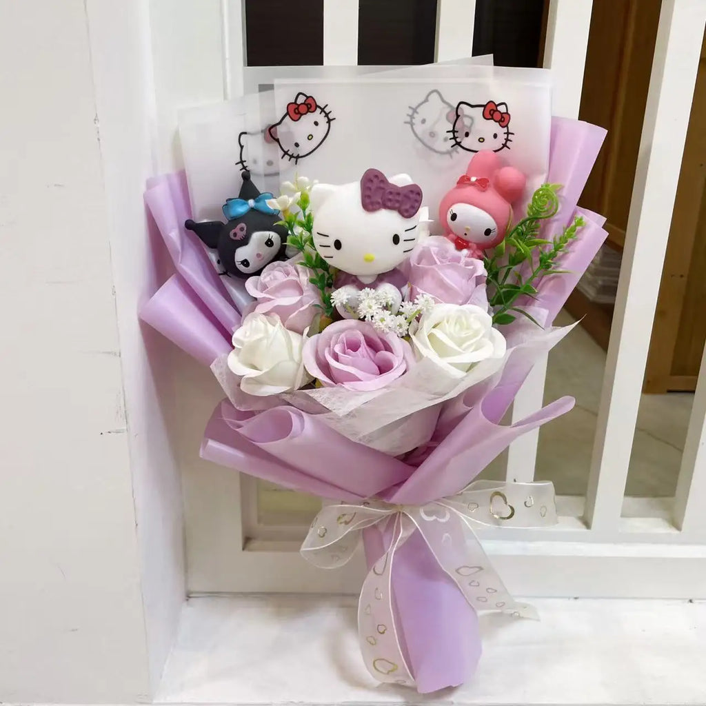 Hello Kitty Flowers Bouquet
