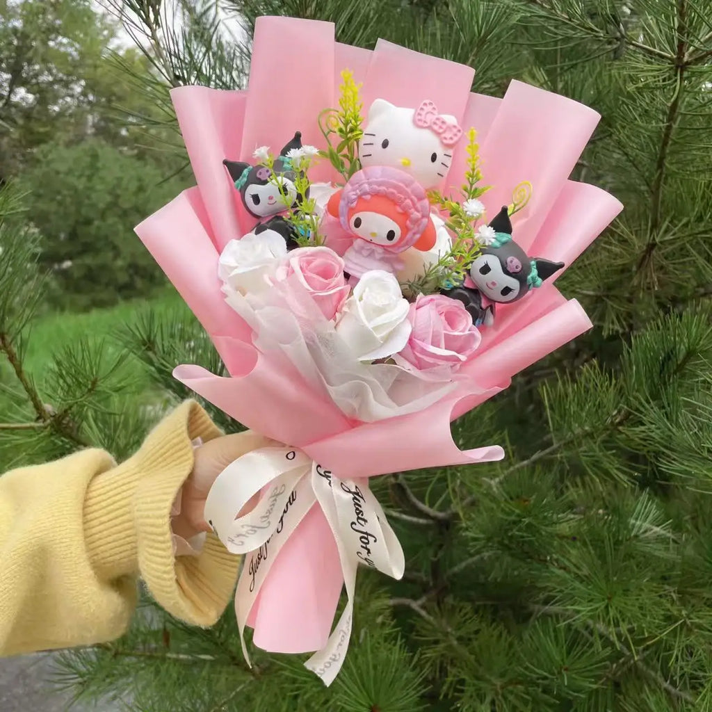Hello Kitty Flowers Bouquet